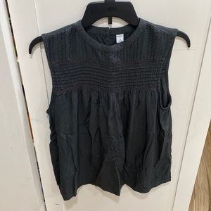 Old Navy Sleeveless Black Top